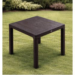 Стол Magnusplus Rattan 90x90 (Brown)