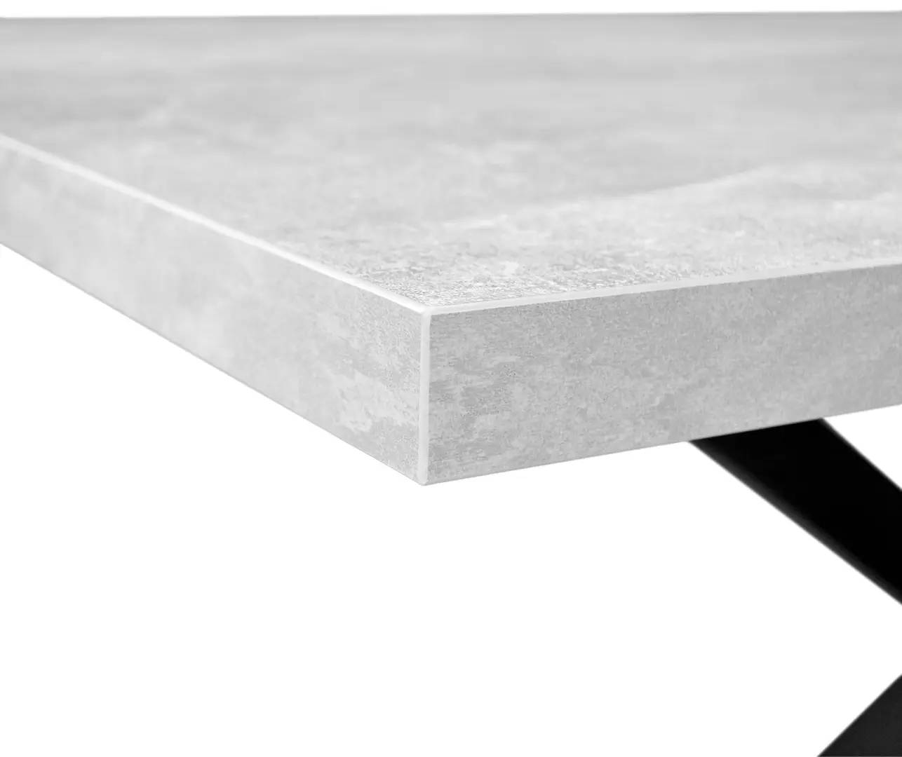 Стол DP Dakota 150x80 (Concrete Gray/Black)