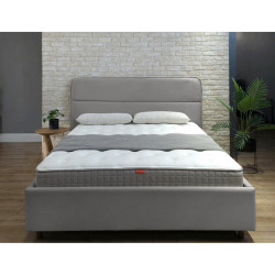 Кровать Charmbed Milana Prestige 140x200 Velluto 16 (Grey) Thumb