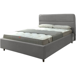 Кровать Charmbed Milana Prestige 140x200 Velluto 16 (Grey) Thumb