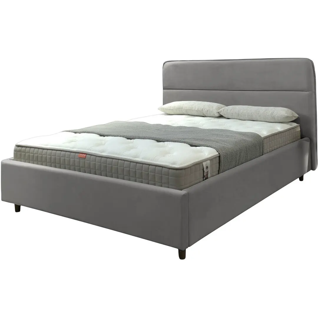 Кровать Charmbed Milana Prestige 140x200 Velluto 16 (Grey) - 3