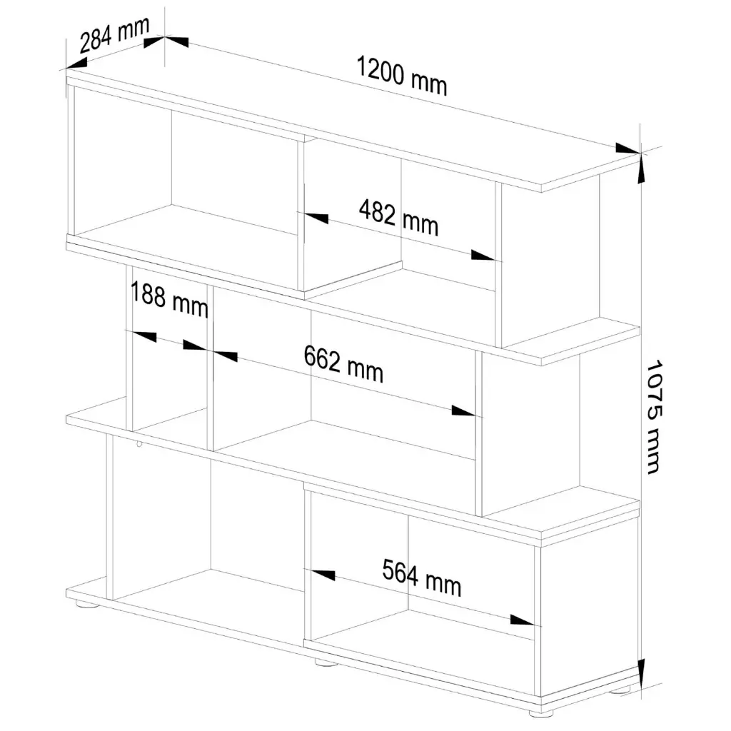 Стеллаж Akord mini FIX (White) - 4