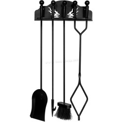 Каминный набор Art Flame Wall Fire (Black)