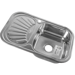 Chiuveta Becky 75 49 0.6 BK EPL R (Inox) Thumb