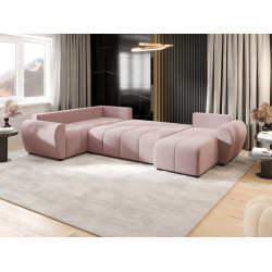 Canapea in forma de U Space Meble Molisa U Plus Cosmic 14 Left (Powder Pink) Thumb