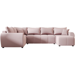 Canapea in forma de U Space Meble Molisa U Plus Cosmic 14 Left (Powder Pink) Thumb