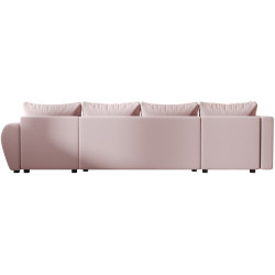 Canapea in forma de U Space Meble Molisa U Plus Cosmic 14 Left (Powder Pink) Thumb