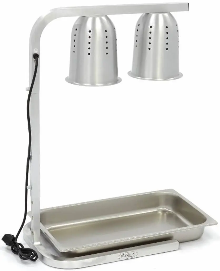 Lampă de mentinere la cald Maxima 09362041 (Inox)