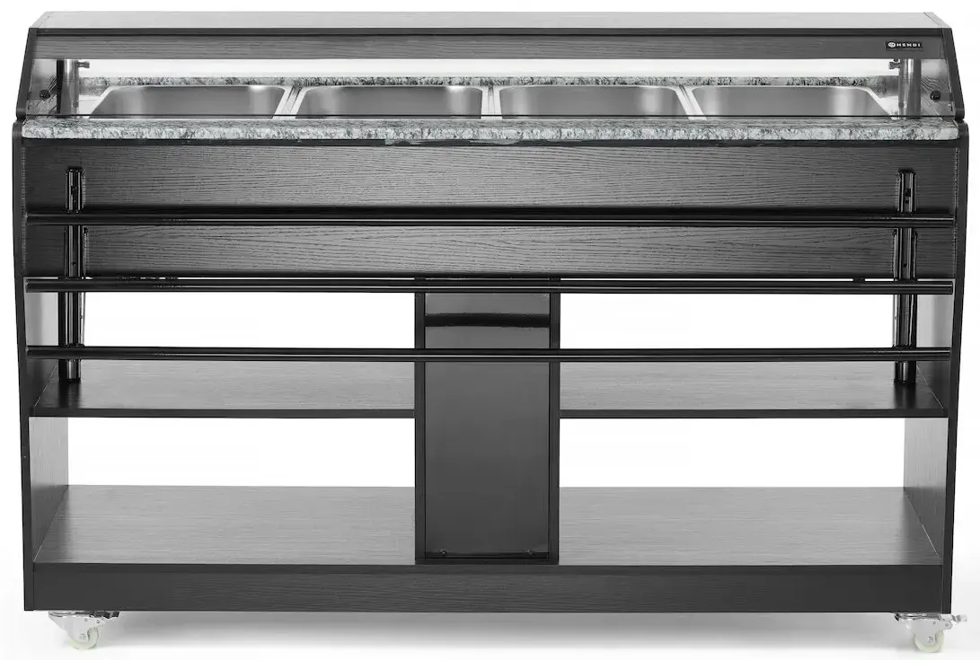 Bufet cald Hendi 274064 (Black) - 2