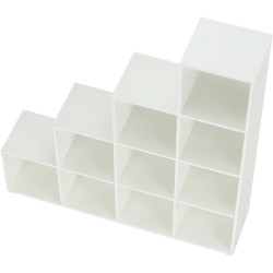 Стеллаж Tempo Kondela Norah (White) Thumb