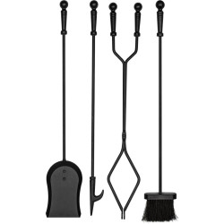 Каминный набор Art Flame Wall Fire (Black) Thumb