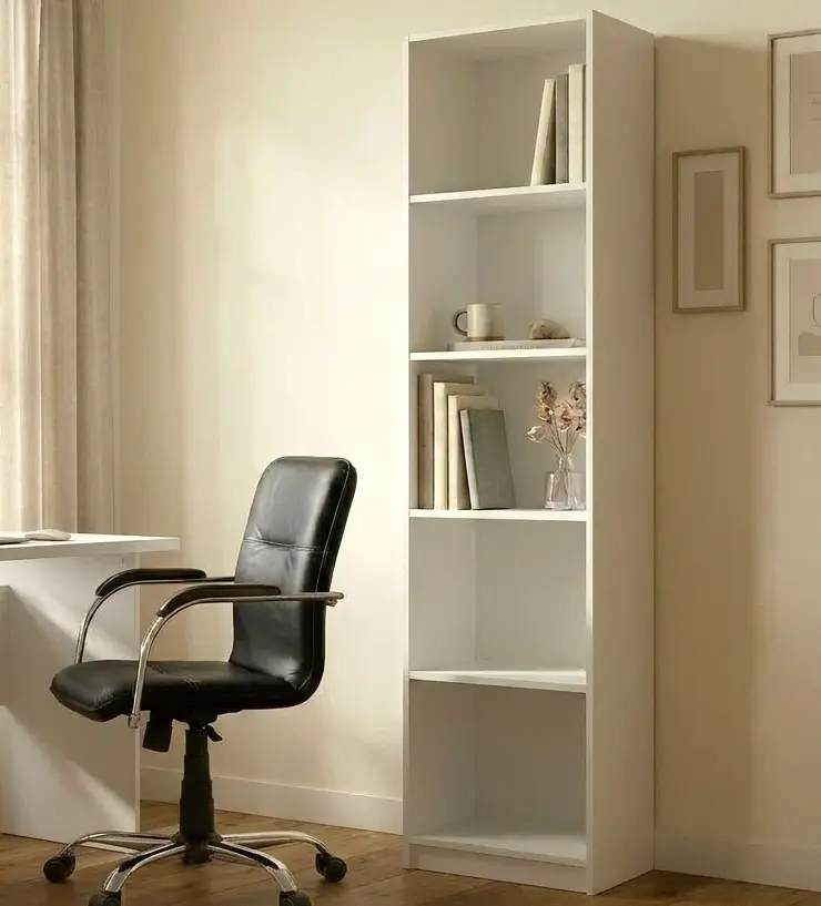 Стеллаж Fabrik Home Office Line 5 (Белый Ясень)