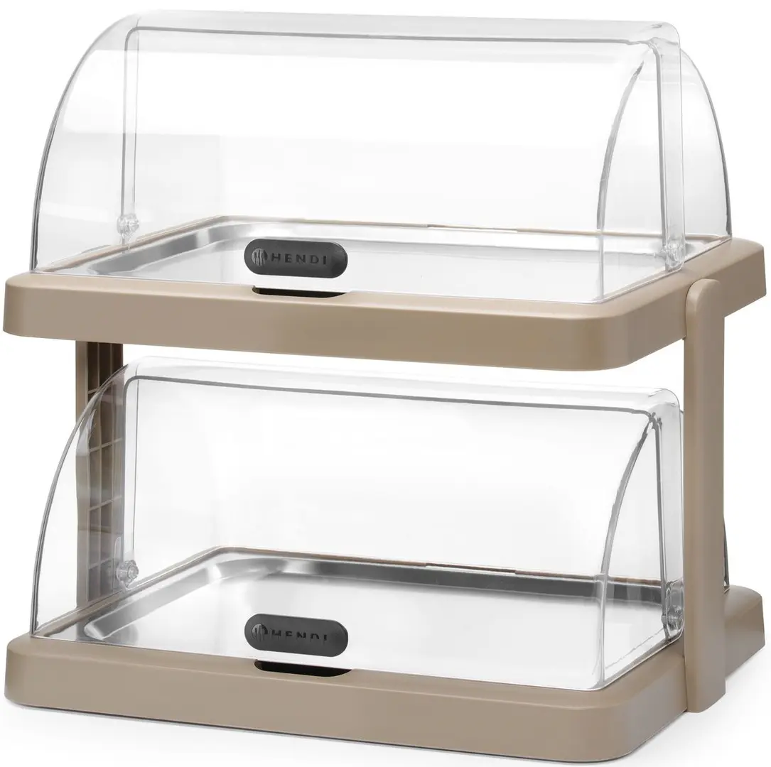 Vitrina cu element de răcire Hendi UNIQ 871959 (Beige)