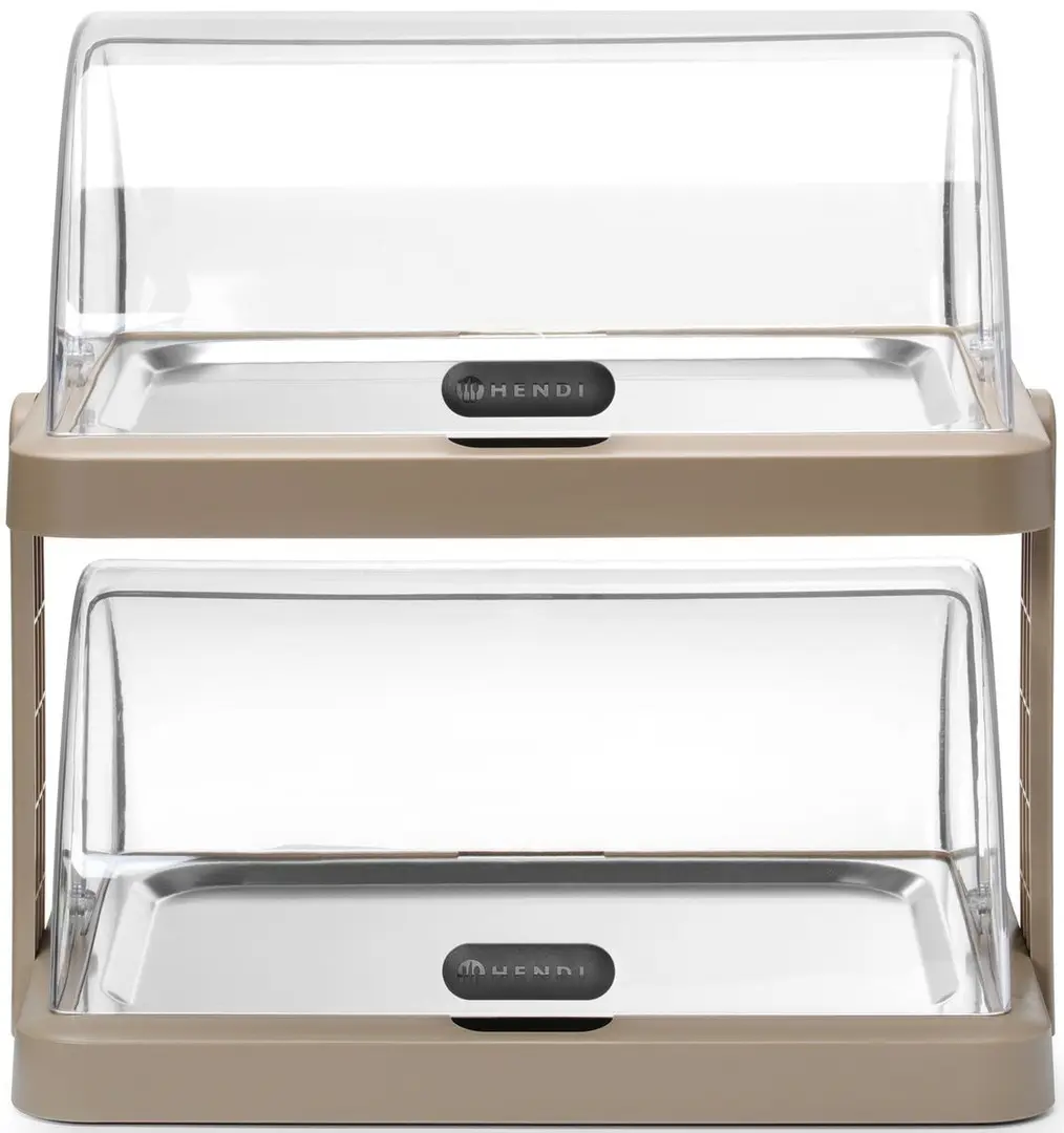 Vitrina cu element de răcire Hendi UNIQ 871959 (Beige) - 2