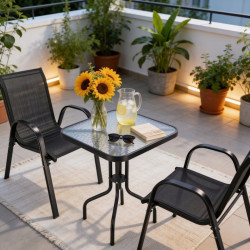 Комплект садовой мебели Jumi Fiesta OM-967977 (Black) Thumb