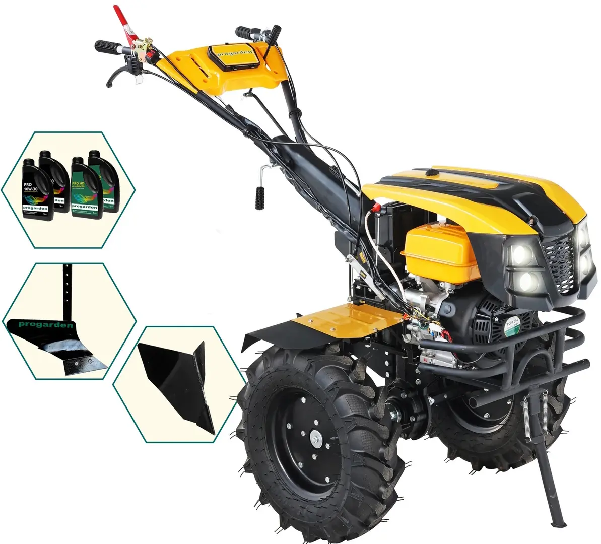 Motocultor cu accesorii Progarden Campo 1873 Alpine V2 4L ulei (PAC1873A)