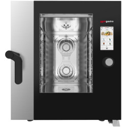 Пароконвектомат GGM Gastro KDTE711N (Black/Inox)