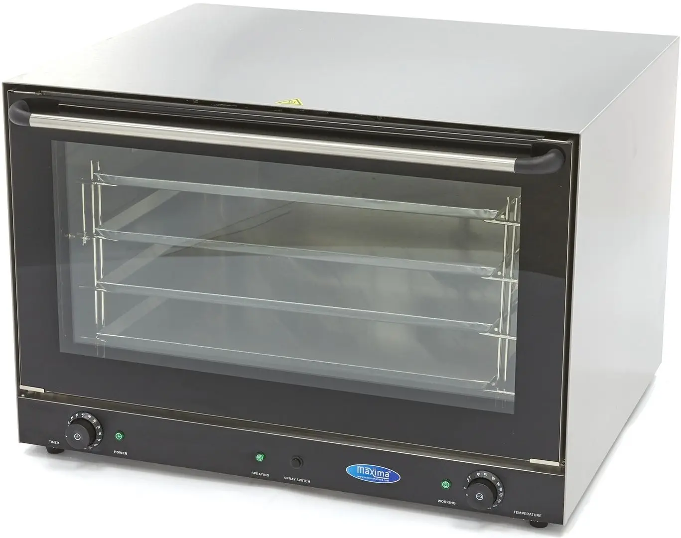 Печь конвекционная Maxima 600x400 9300419 (Inox/Black)