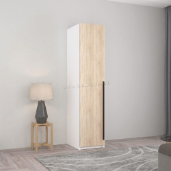 Penal Mobildor Smart-Home bara 0.40x0.56x2.0 (White/Sonoma Oak)