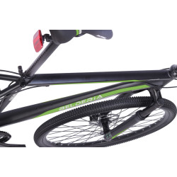 Велосипед Belderia Megapower 29 (Black/Green) Thumb