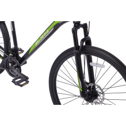 Велосипед Belderia Megapower 29 (Black/Green) Thumb