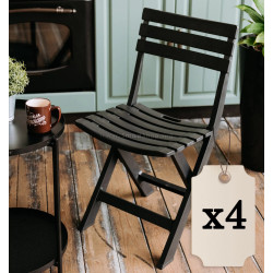 Set scaune de gradina ProGarden 1022003 (Anthracite)