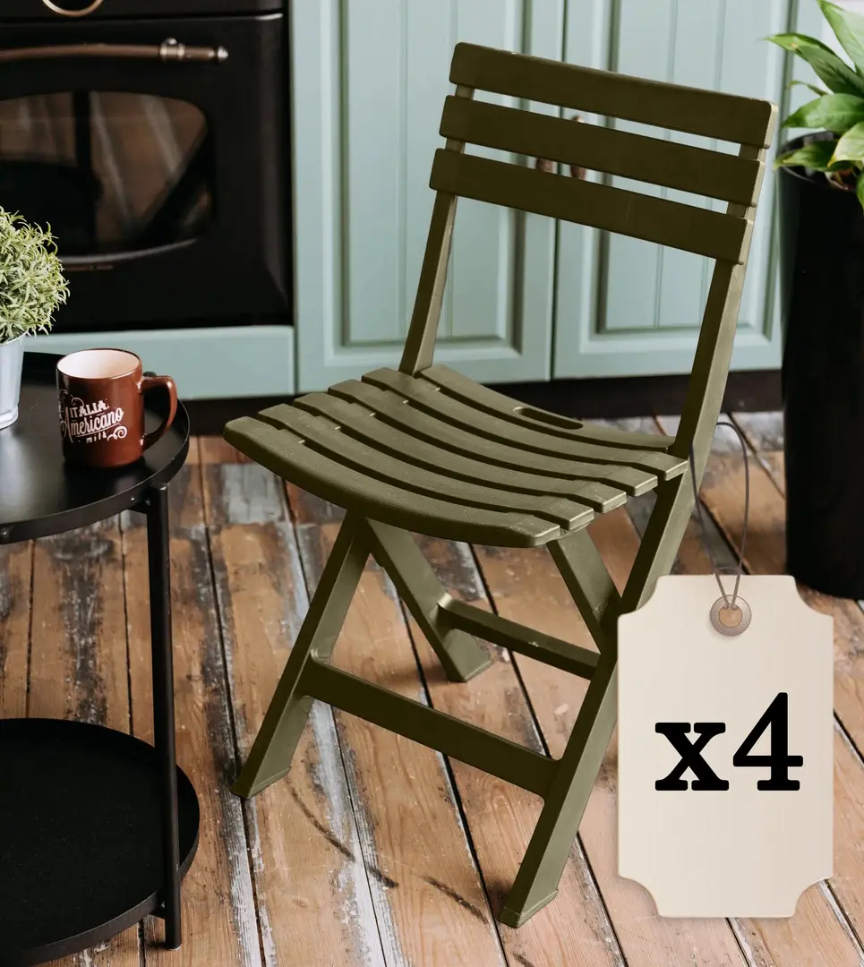Set scaune de gradina ProGarden 1022515 (Green)