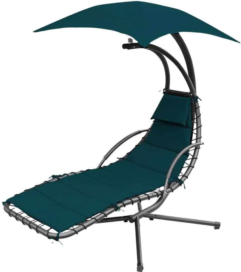 Шезлонг с тентом Saska Garden 1067070 (Turquoise) - 2