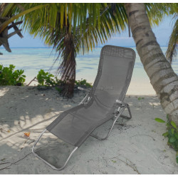 Шезлонг Enero Camp 1032368 (Dark Grey)