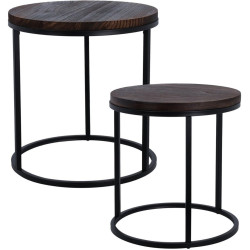 Set masute pentru reviste Excellent Houseware 279284 (Brown/Black) Thumb