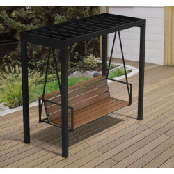 Садовые качели DastimArt 764 (Natural/Black)