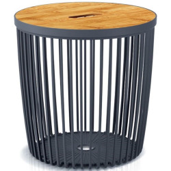 Журнальный столик Prosperplast Clubo (Anthracite/Bamboo) Thumb