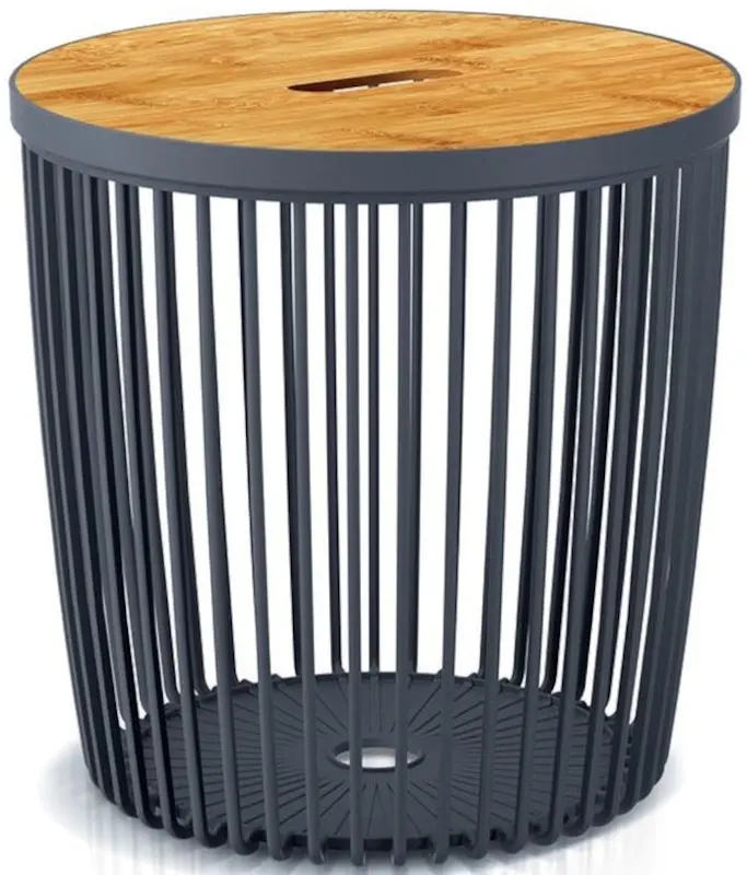 Журнальный столик Prosperplast Clubo (Anthracite/Bamboo) - 2