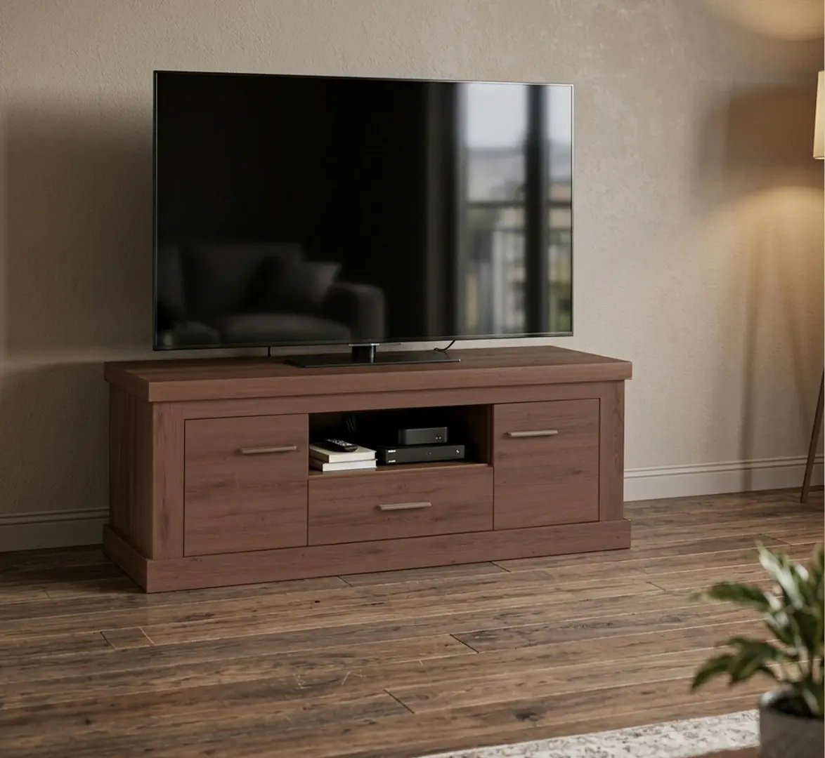 Тумба РТВ Tempo Kondela Hilard AR9 (Stirling Oak)