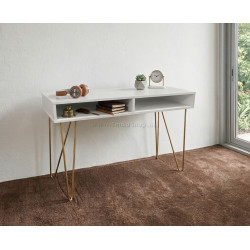 Masa auxiliara DP Mia (Grey/Gold)