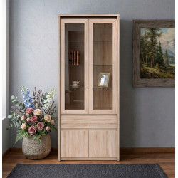 Витрина Tempo Kondela Norty Typ 3 (Sonoma Oak)