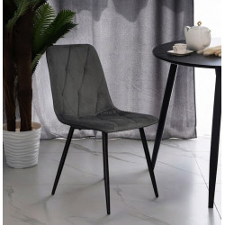 Стул Evelin YTC-080B Bluvel-14 (Grey)