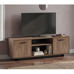 Тумба РТВ Tempo Kondela Delis B (Bolzano Oak/Black)