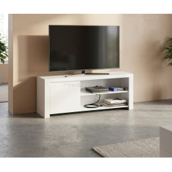Тумба РТВ Mobhaus Lindy 1D/160 (White Gloss)