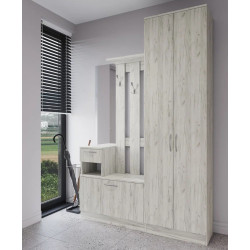 Antreu МЛ-Мебель ML-4 Var1 1.42m (Craft Oak White)