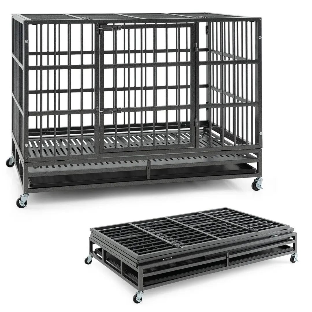 Cusca pentru caini Costway PU10040BK (Black) - 2