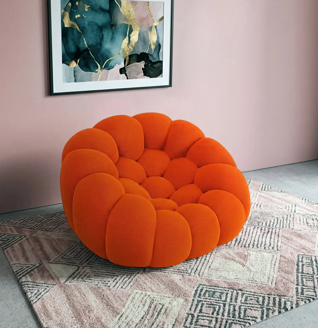 Бескаркасное кресло Synonym Puffa (Orange)