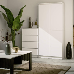 Dulap Akord R80 2D 8P (White) Thumb