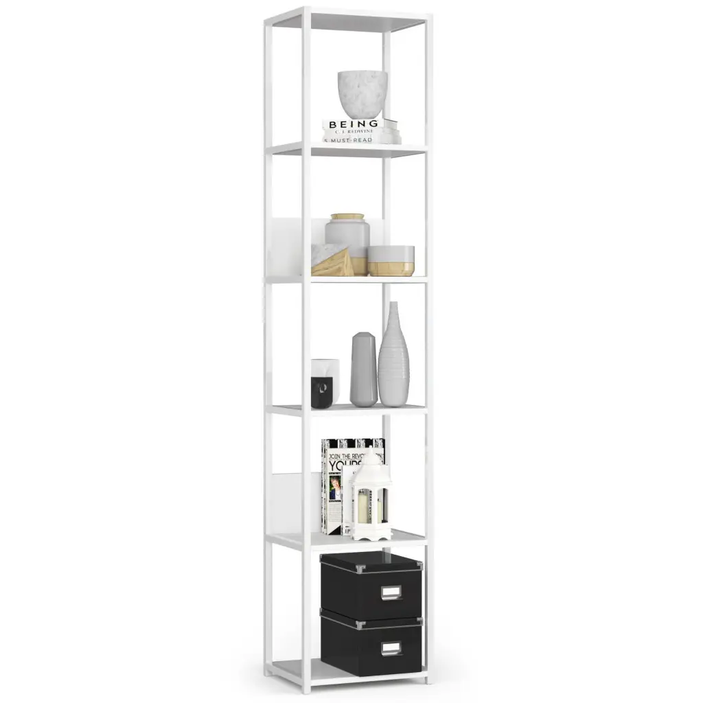 Etajera Akord Loft 40 6P (White) - 2