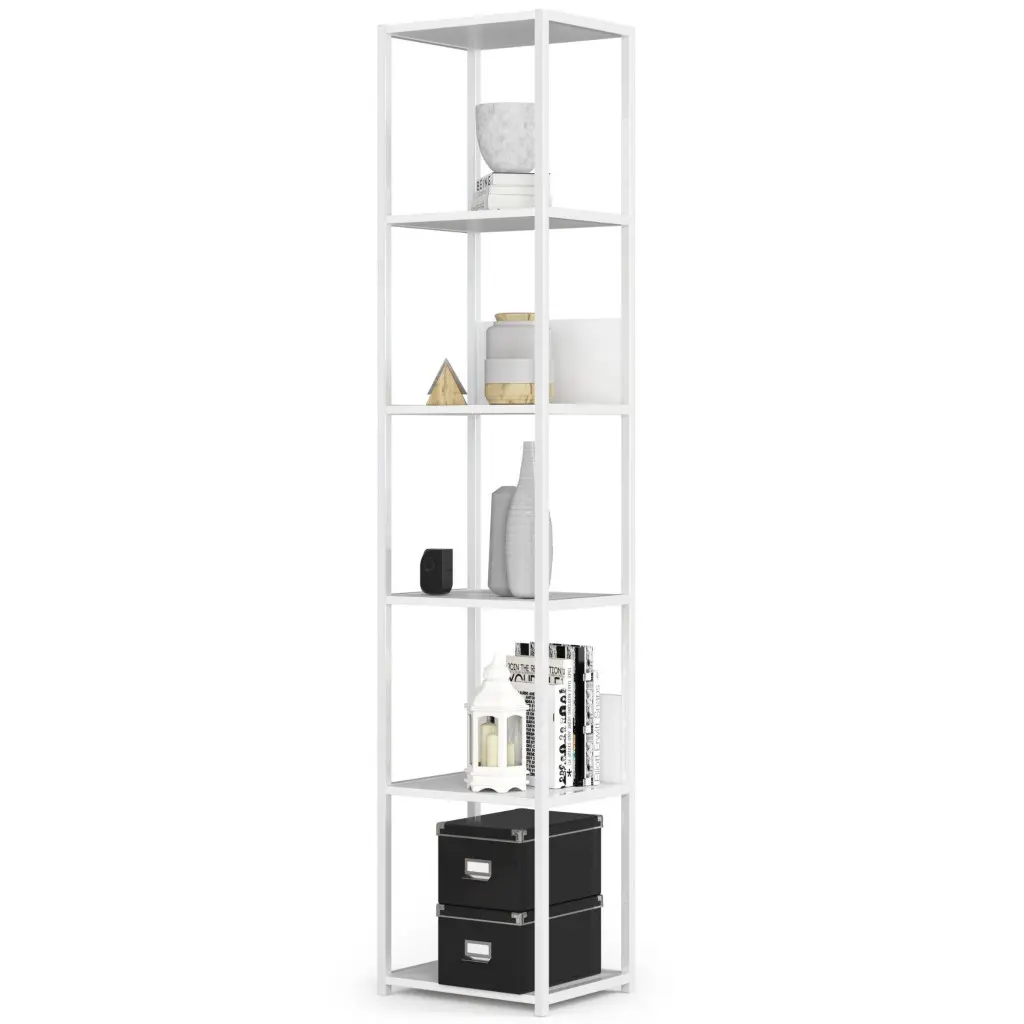 Etajera Akord Loft 40 6P (White) - 3