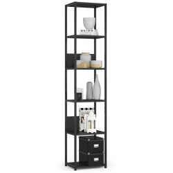 Стеллаж Akord Loft 40 6P (Black) Thumb