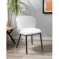 Стул 4Rico Linea 155308 (Black/White)