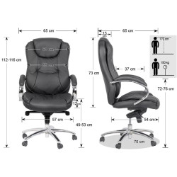 Кресло Prestige Chairs OFF 316 (Grey) Thumb