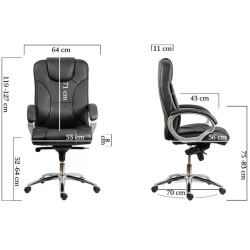Кресло Prestige Chairs OFF 5860 (Black) Thumb