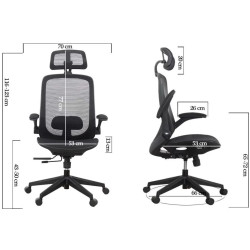 Кресло Prestige Chairs SYYT 9509 (Black) Thumb